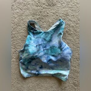 Women’s Athleta blue sports bra Small nwot